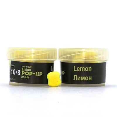 Amino POP-UPs one-flavor LEMON (ЛИМОН) 10•8 мм (15 шт) PUP472 фото