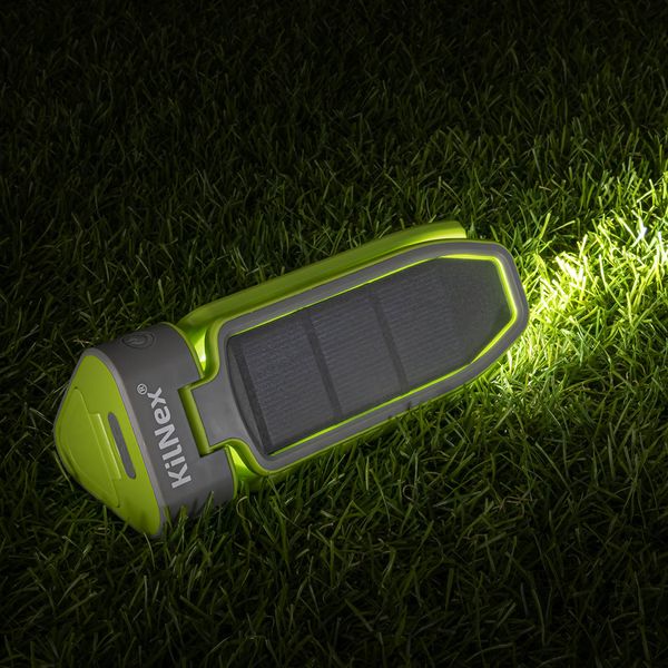 Ліхтар на сонячних батареях KILNEX з можливістю використання як ручний ліхтарик kilnex-s-batereya-l фото